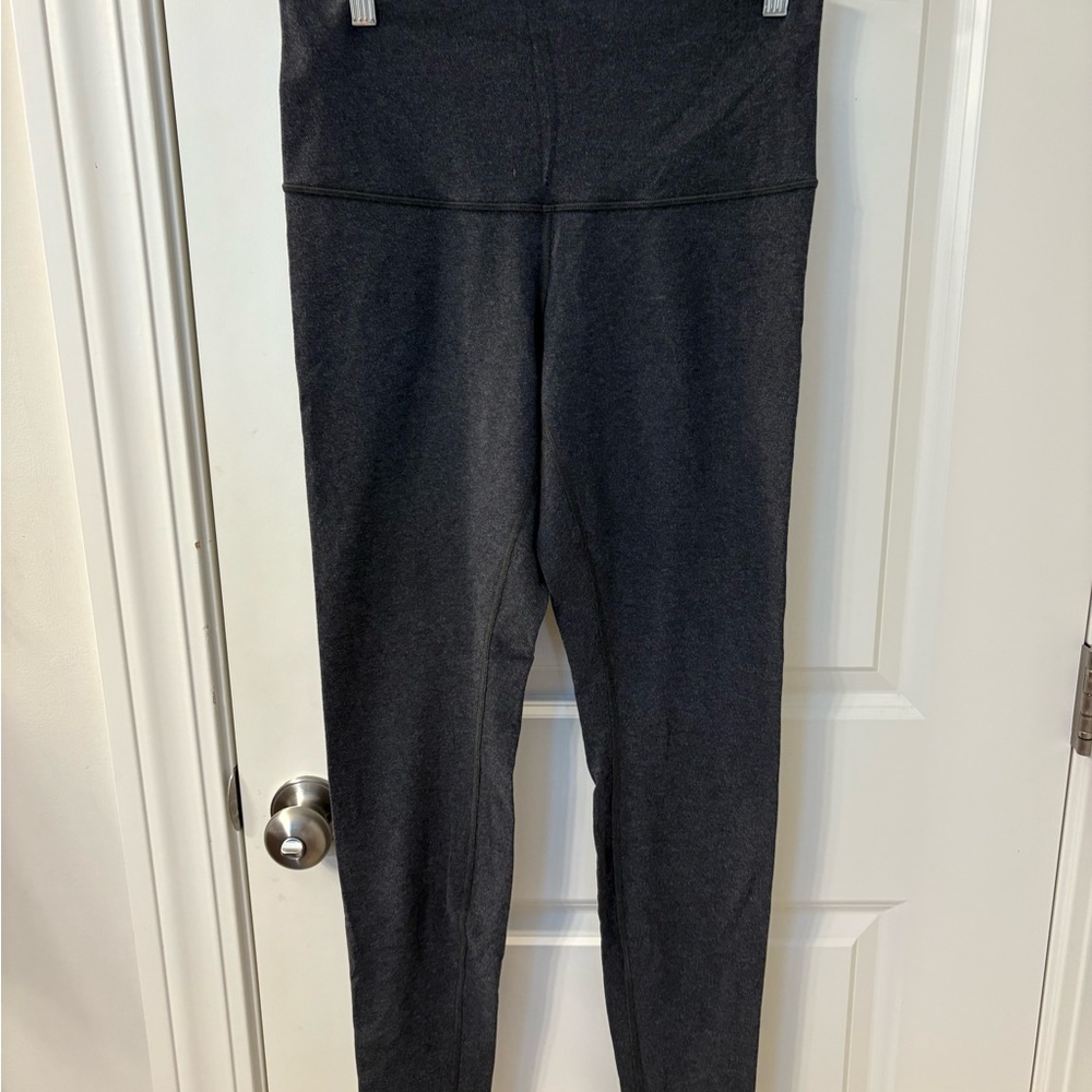 Lululemon High-Waisted Dark Gray Leggings